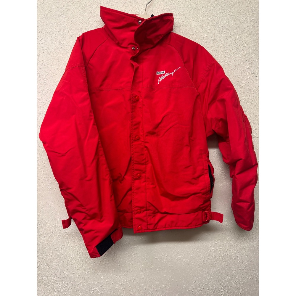 Vintage Roffe Challenge Gore-Tex Ski Jacket Mens L Red Made USA 90s C-Zone